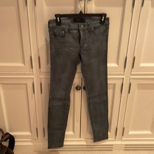 Polo Ralph Lauren skinny leather jean size 2